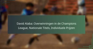 David Alaba: Overwinningen in de Champions League, Nationale Titels, Individuele Prijzen